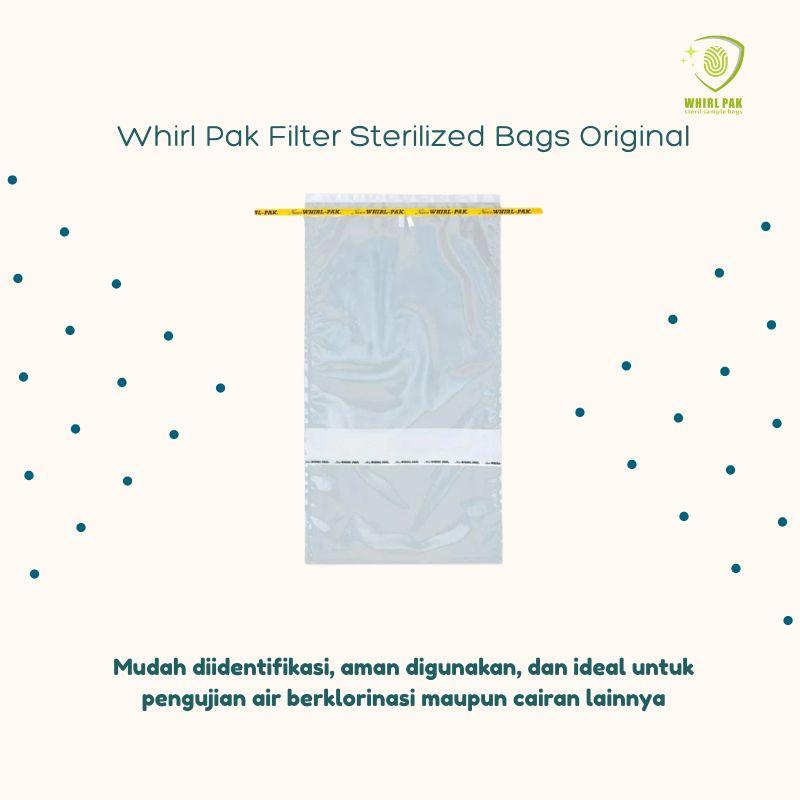 Whirl Pak Filter Sterilized Bags Original B01446